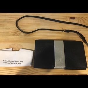 Kate Spade Racing Stripe Cali Crossbody Clutch